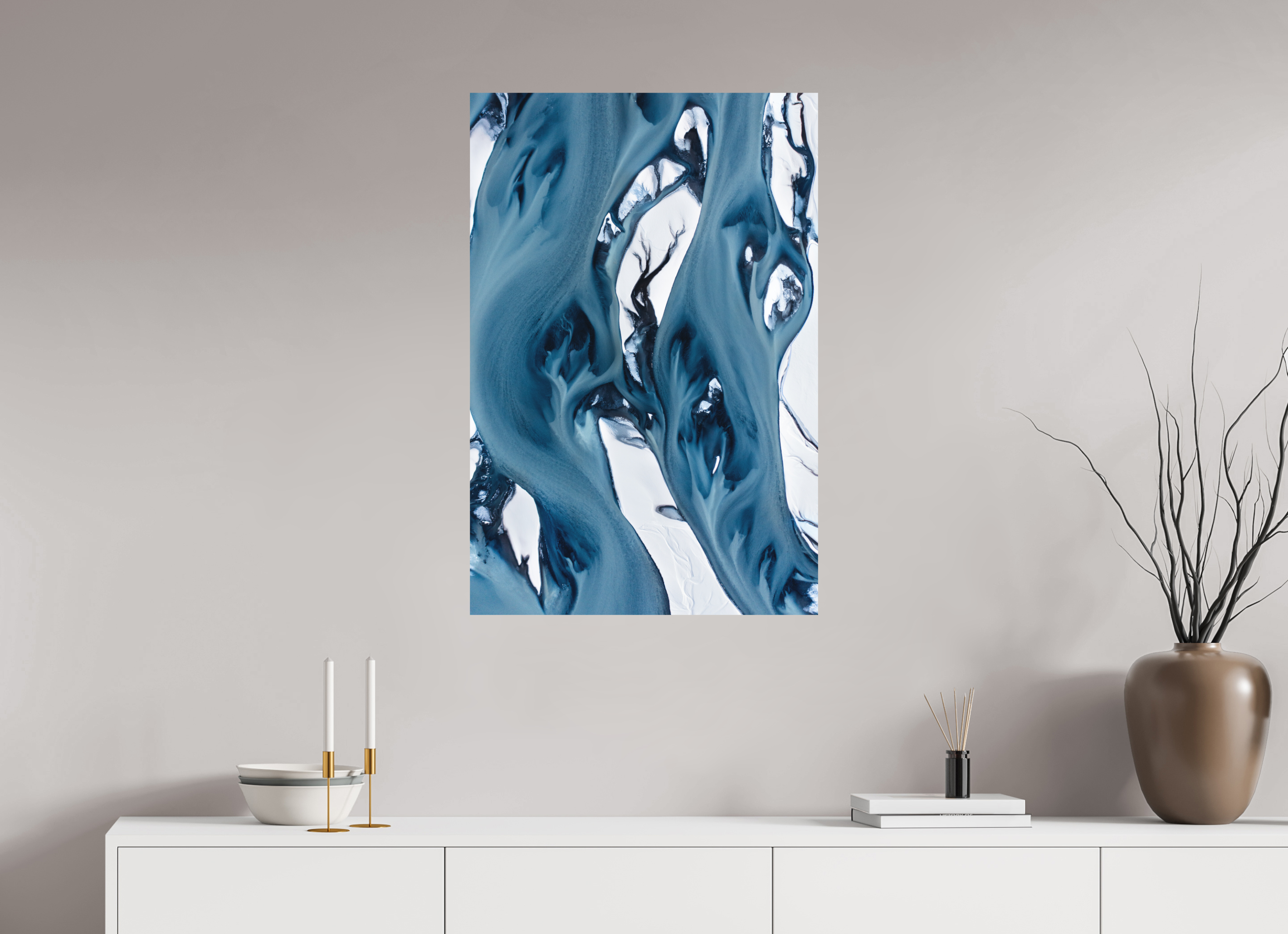 60 x 90 cm, Papier Canson Infinity Rag sans cadre Daydream