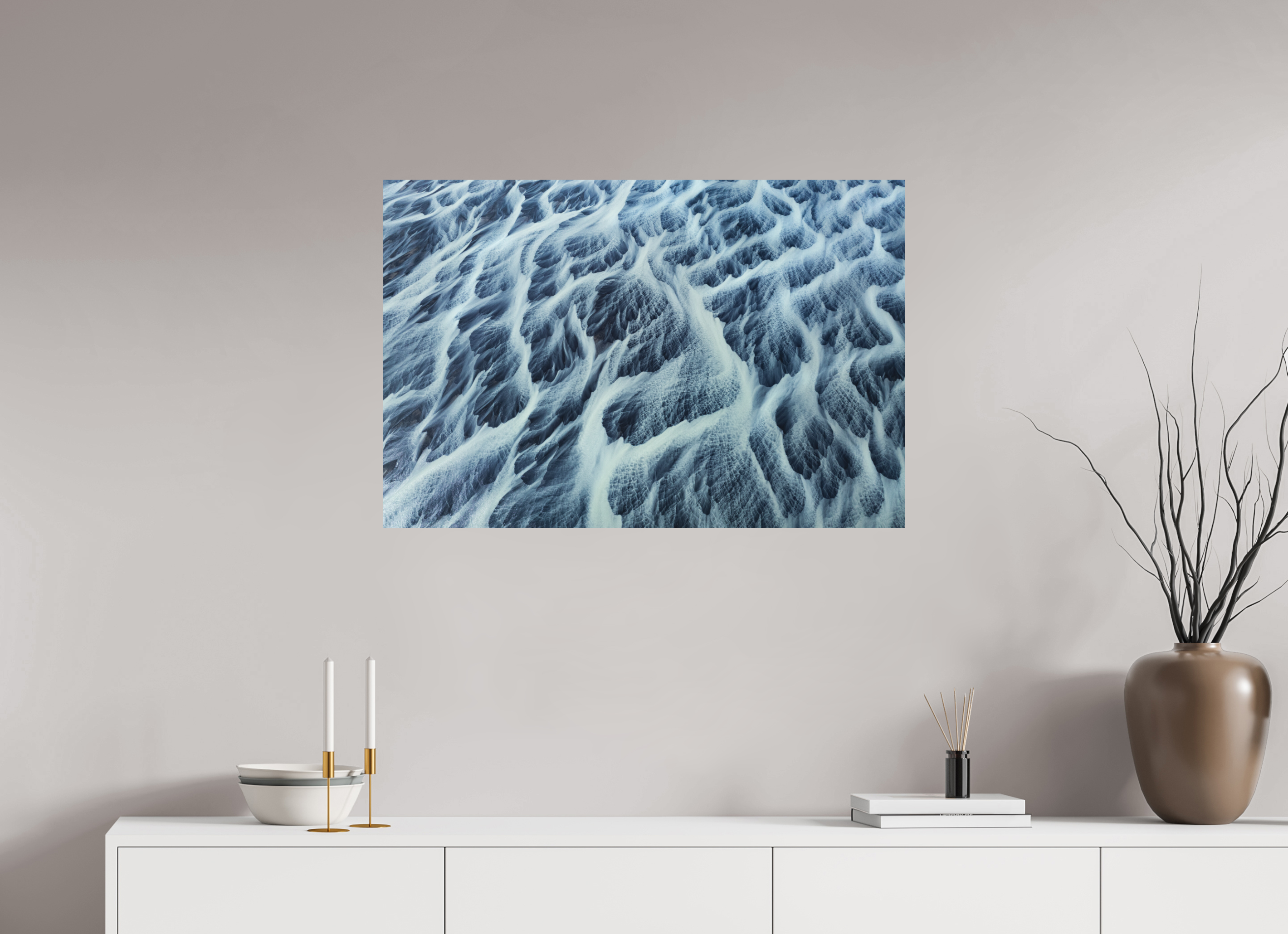 90 x 60 cm, Papier Canson Infinity Rag sans cadre Space