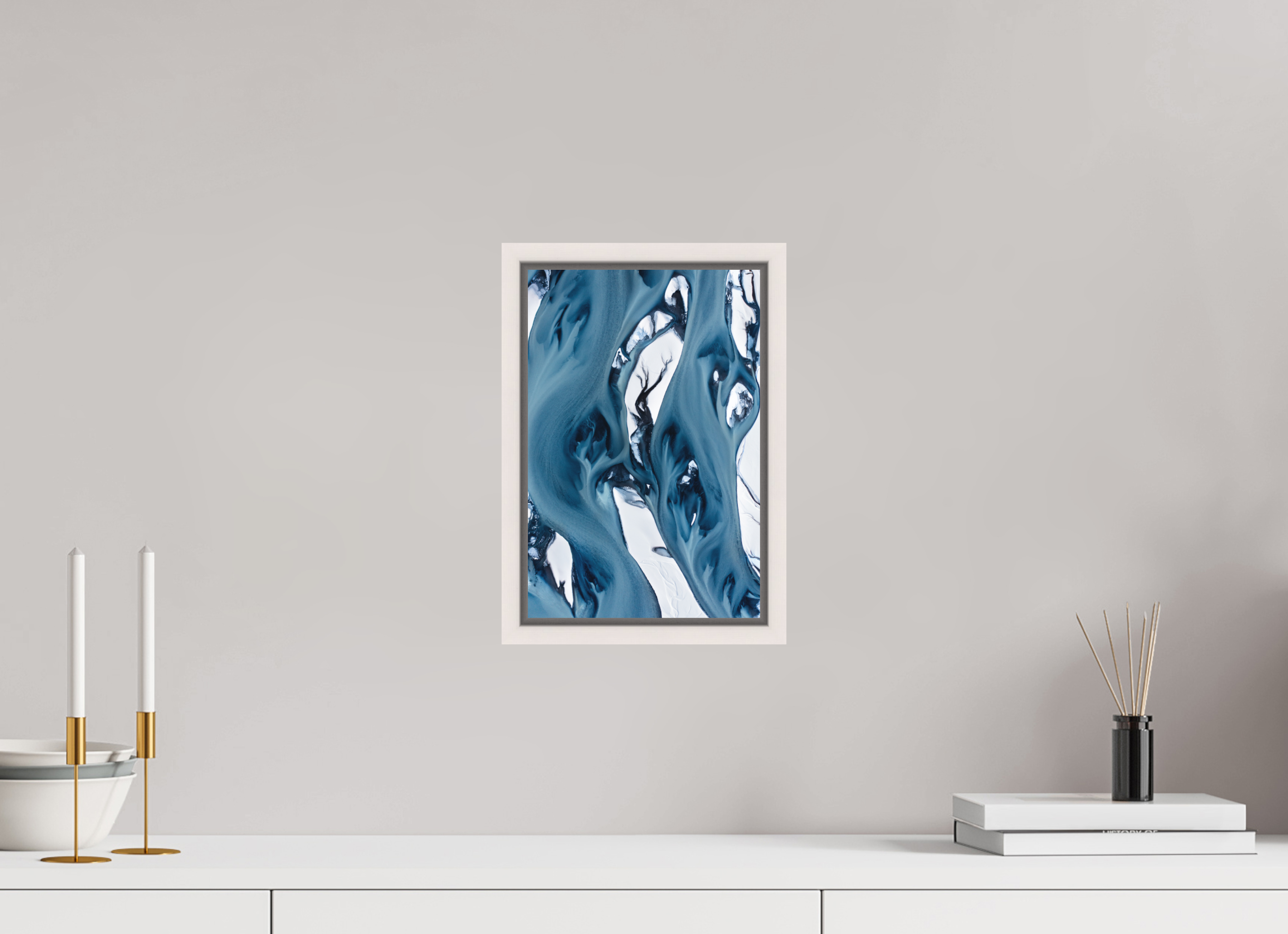 20 x 30 cm, Cadre érable blanc 15mm Daydream