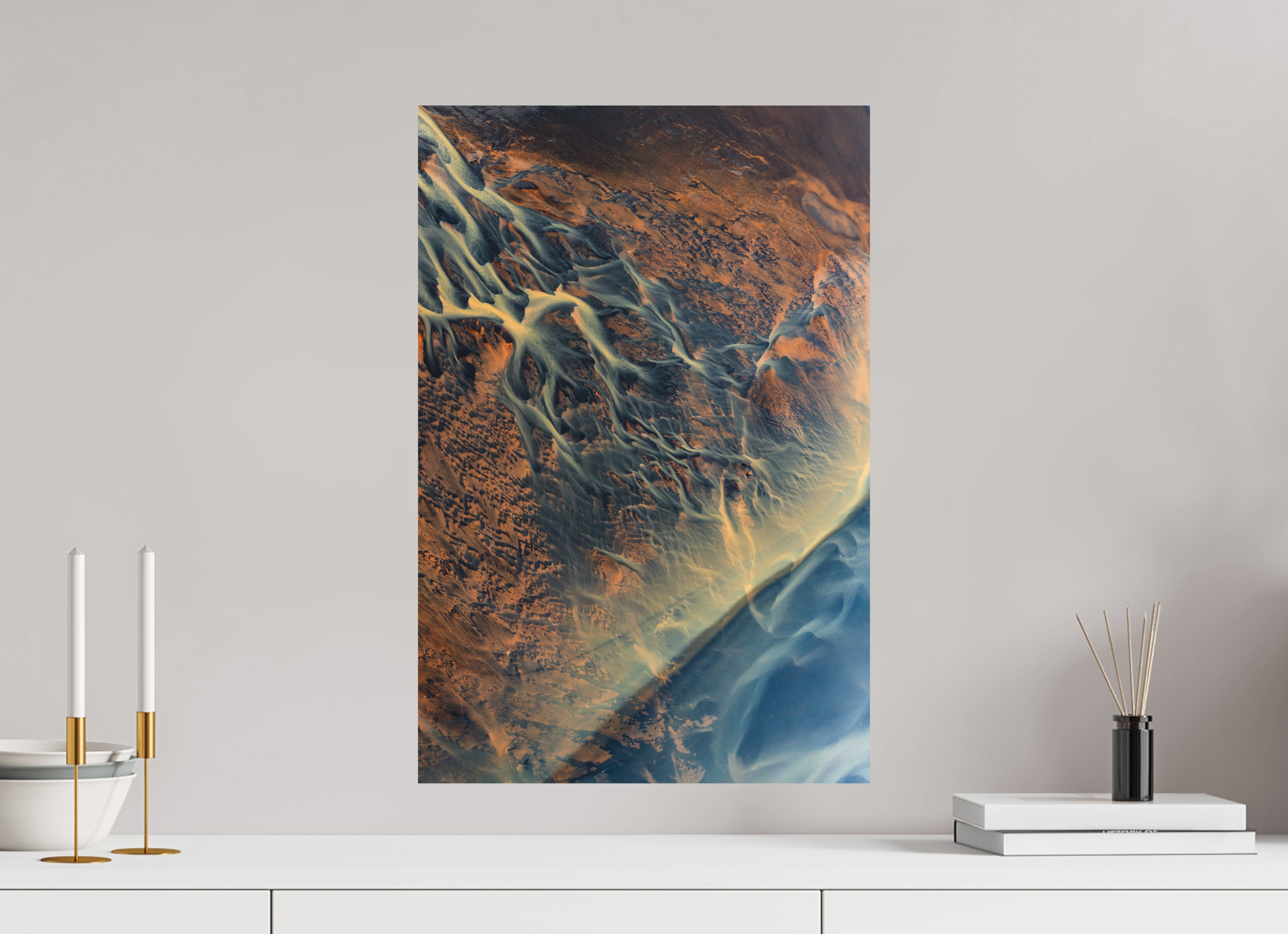 40 x 60 cm, Papier Canson Infinity Rag sans cadre Iris