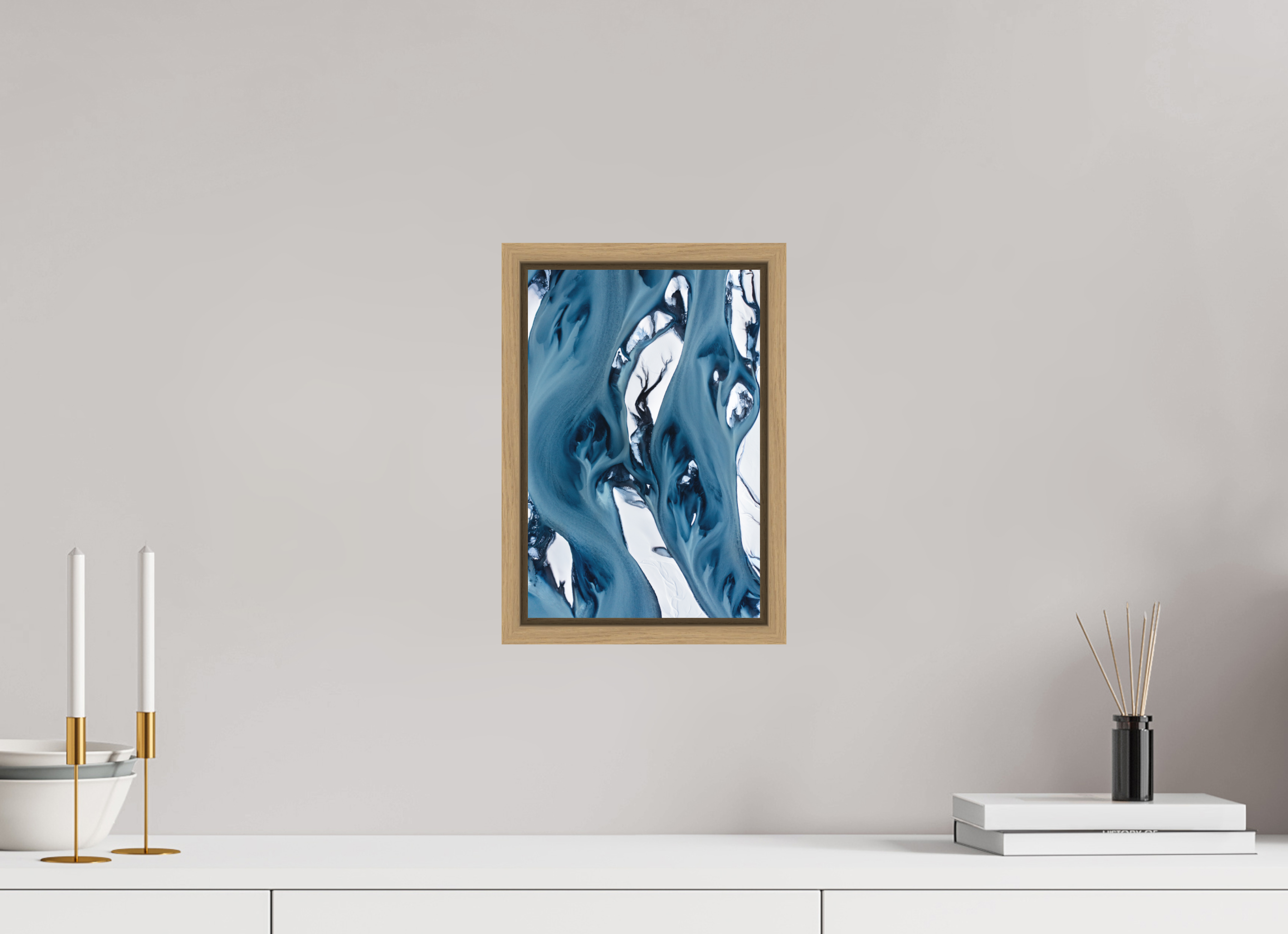 20 x 30 cm, Cadre Chêne naturel 15mm Daydream